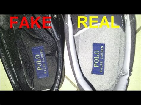 how to tell fake ralph lauren shoes|real ralph lauren.